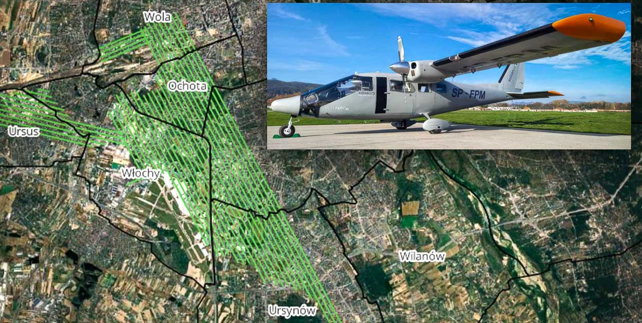 Co latało w nocy nad Ursynowem? Badali, gdzie ucieka ciepło