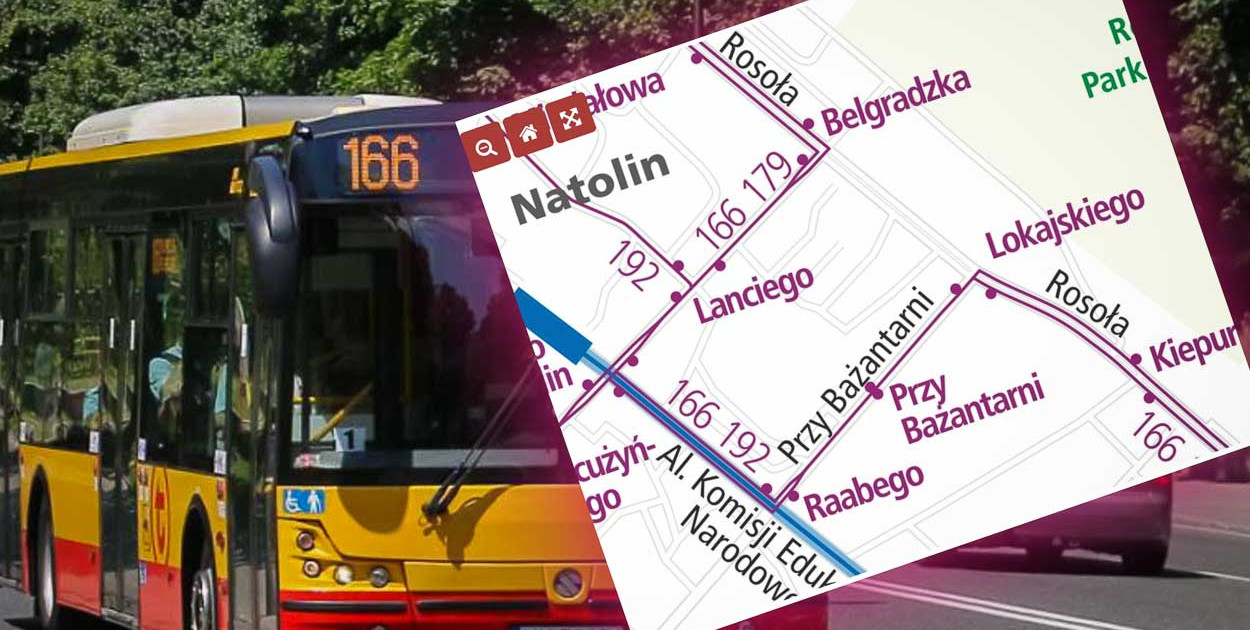 Wyprostować trasę linii 166? Radni chcą, by tak nie kluczył