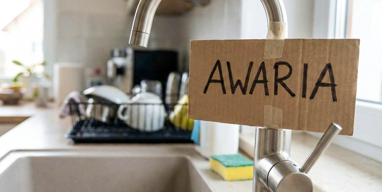 Awaria na Ursynowie. Pękła rura przy Karczunkowskiej