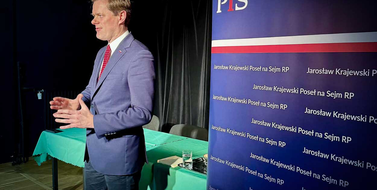 Poseł Krajewski na Ursynowie: "PiS musi wrócić na tę drogę"