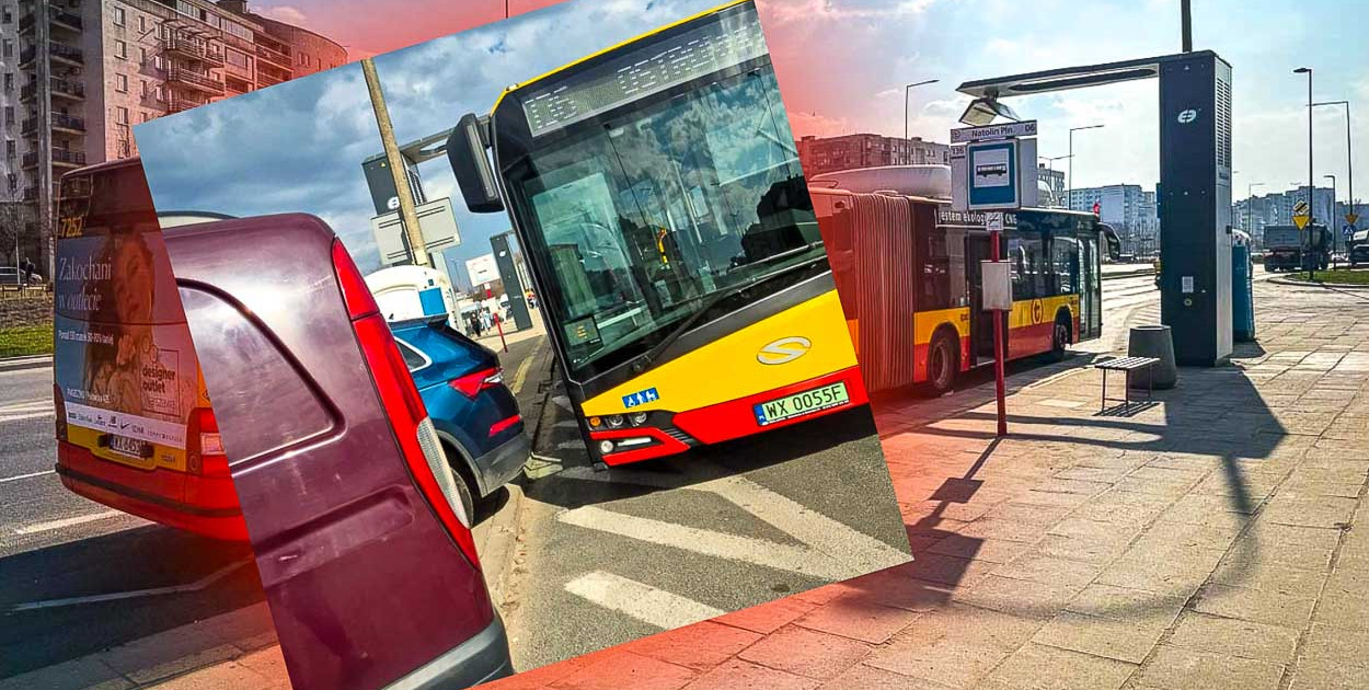Koszmar kierowców autobusów przy bazarku. Padają wyzwiska