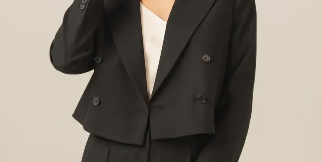 Stwórz swój styl z wełnianą marynarką damską i kompletem premium