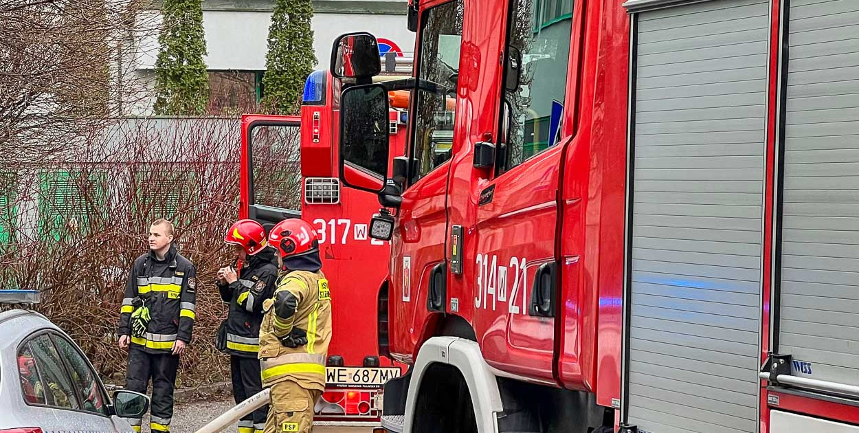 Pożar mieszkania na Ursynowie. Zginęło zwierzę domowe